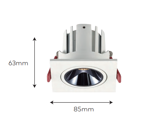 10W morden antiglare shopmall lights dimmable Good Quality Cob Led Lights Recessed Spot Indoor Lighting New Design Downlight