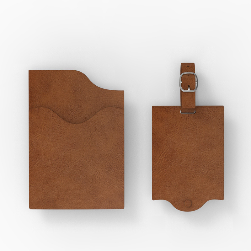 Minimalist personalized card and passport travel wallet Mr and Mrs passport wallet leather passport cover and luggage tag holder