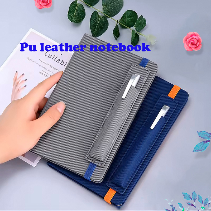 Best selling 2024 planner 2024-2025 leather notebook journal school supplies wholesale custom journal diary customized notebooks