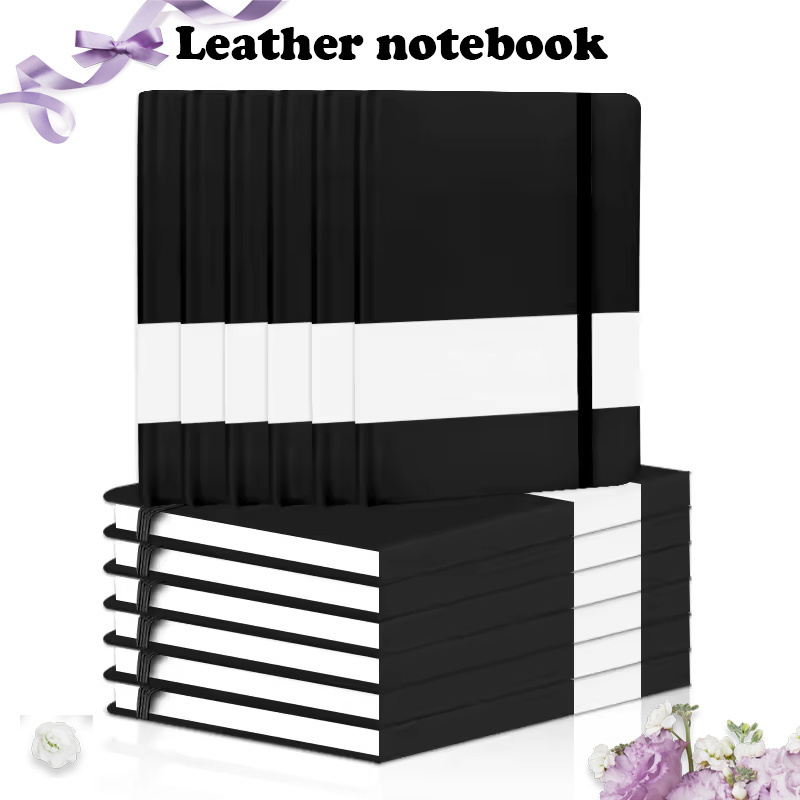 Wholesale notebook a5 custom notebook with logo agendas 2024 spanish custom journal book a5 printing a5 pu leather hard cover