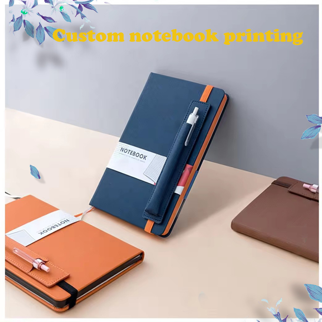 Best selling 2024 planner 2024-2025 leather notebook journal school supplies wholesale custom journal diary customized notebooks