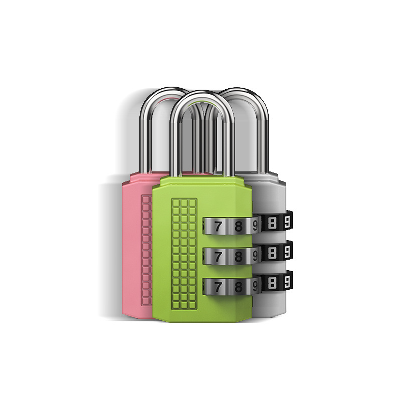 High Quality 3 Digit Combination Lock 01B Combination Password Padlock for Gym School Cabinet Security