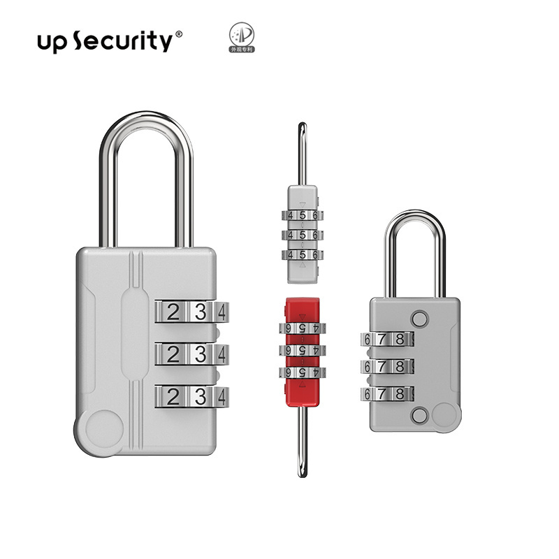 Mini 3 Digit Combination Lock for Safe Number Code Password Combination Padlock Security Travel Cheap Locks