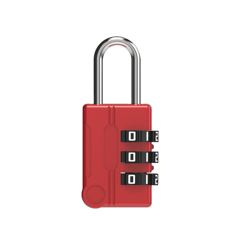 Factory 3 Digit Combination Lock outdoor letters Padlock Luggage Travel Lock Zinc alloy combination padlock