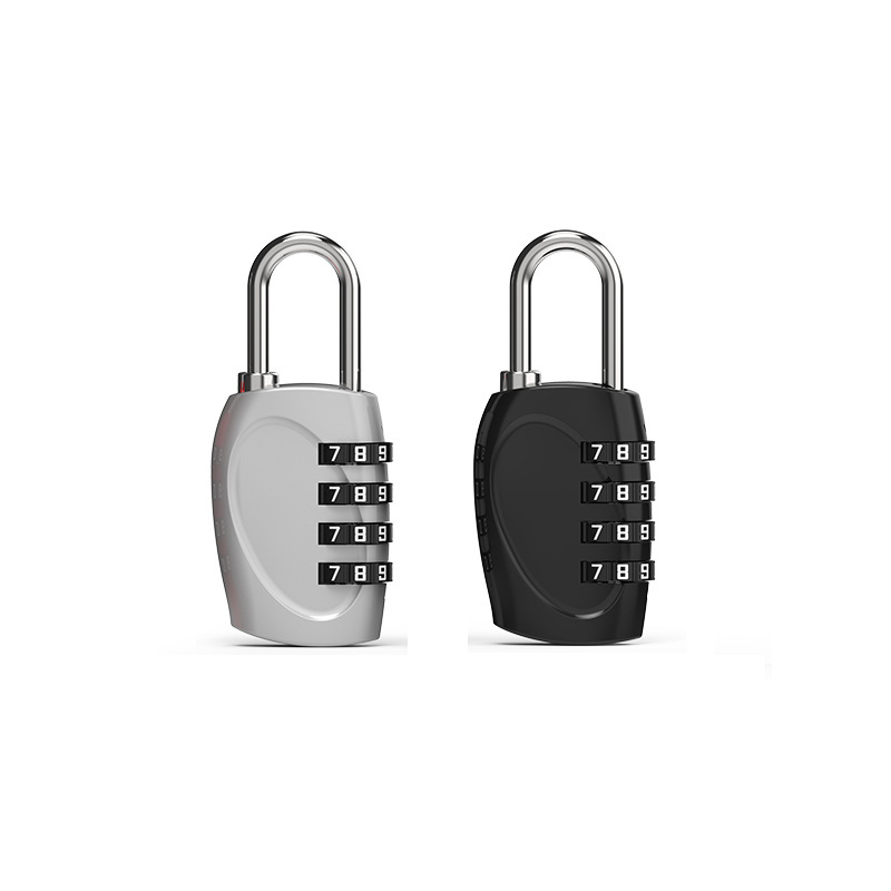 Hardened steel Master lock safe Combination lock luggage Padlock 4 digit for backpack mailbox cabinet door