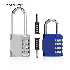 Hot selling Heavy Duty 4 digit combination padlock High Security Password Padlock Zinc Alloy Pad Lock For Luggage