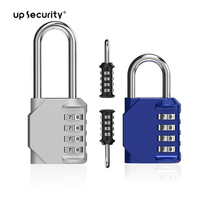 Hot selling Heavy Duty 4 digit combination padlock High Security Password Padlock Zinc Alloy Pad Lock For Luggage