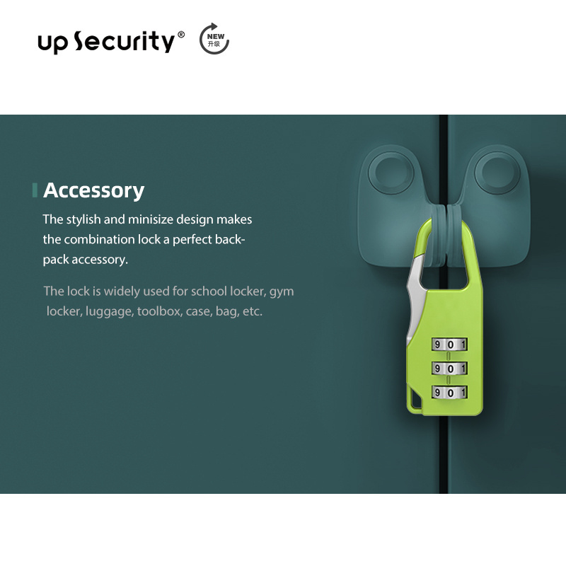 Mini Lock Digital Padlock Travel Bag Zipper Combination Padlocks wholesale Mindy Padlock Best Small Luggage Lock with Code