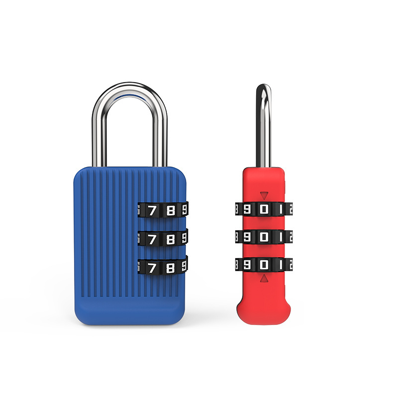 2023 New Combination Lock 3 Digit Padlock with Combination 01H3 Small Cute Fashion Luggage Locker Locks for Gym School Cabinet