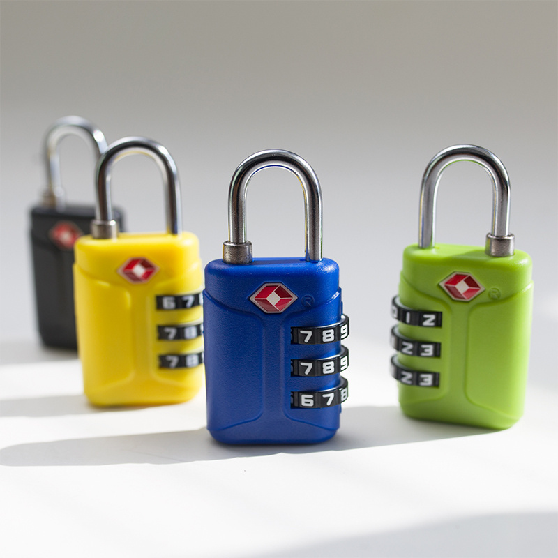 Tsa Travel Lock TSA 4 Digit Combination Padlock Luggage Travel Lock Zinc Alloy Combination Padlock