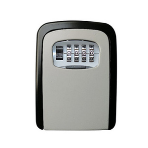 Wall Mounted Combination Key Safe Lock Box Password Key Box Security Digital lockbox for Door Gate Car keys Storage