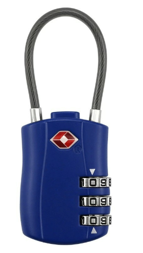 Zinc Alloy Travel Luggage Lock Security  luggage Padlock  TSA approved Combination Lock for School Gym