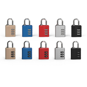 Wholesale Price Zinc Alloy 3 Digit Combination Lock 24N Combination Padlock for Door Locker Mailbox Safe Digital Padlocks