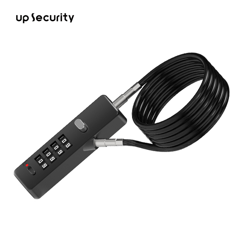 Up Security Best Selling Amazon Bicycle Combination Cable Lock Password Bicycle Cable Lock for Scooter Gun Safe Bike Security