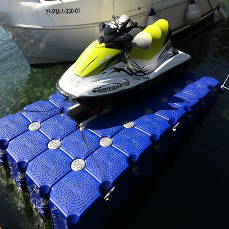 Strong buoyancy plastic floating buoy floating dock cubes from Chinese factory