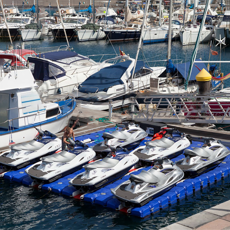 Good Sales  of Jetski Boat Dock, Marine Plastic Floating Pier, floating Dock/Boat Lift