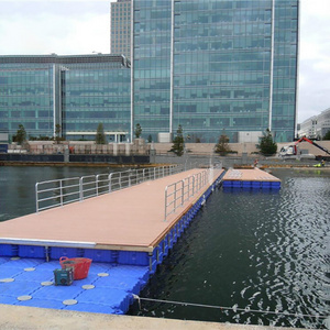 HOT sale plastic modular pontoon dock floating bridge for sale,floating jet ski docks