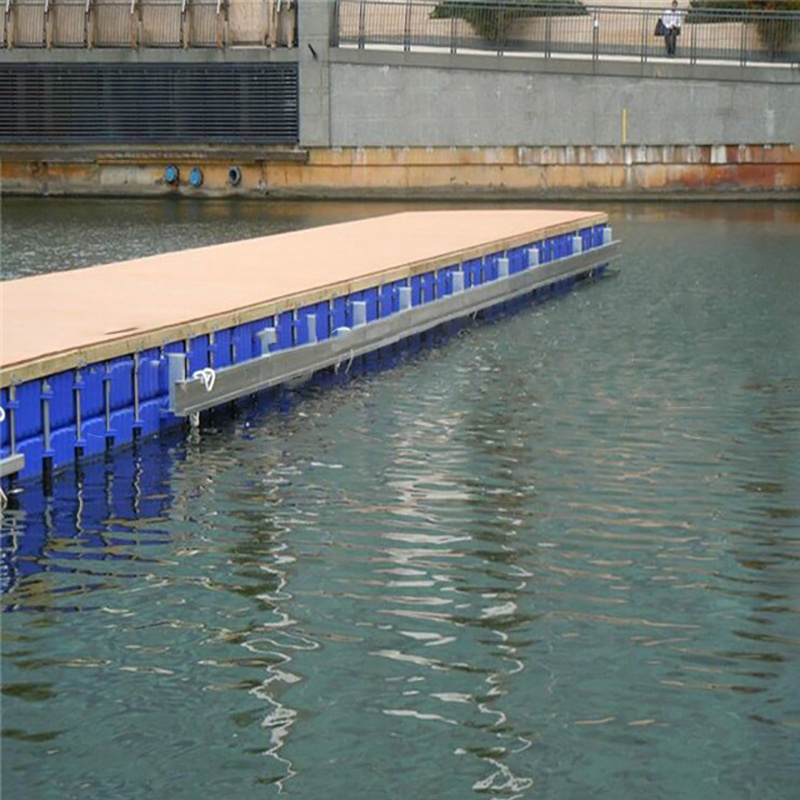 Hot sales modular floating pontoon used as floating dock systems floating swim dock platform