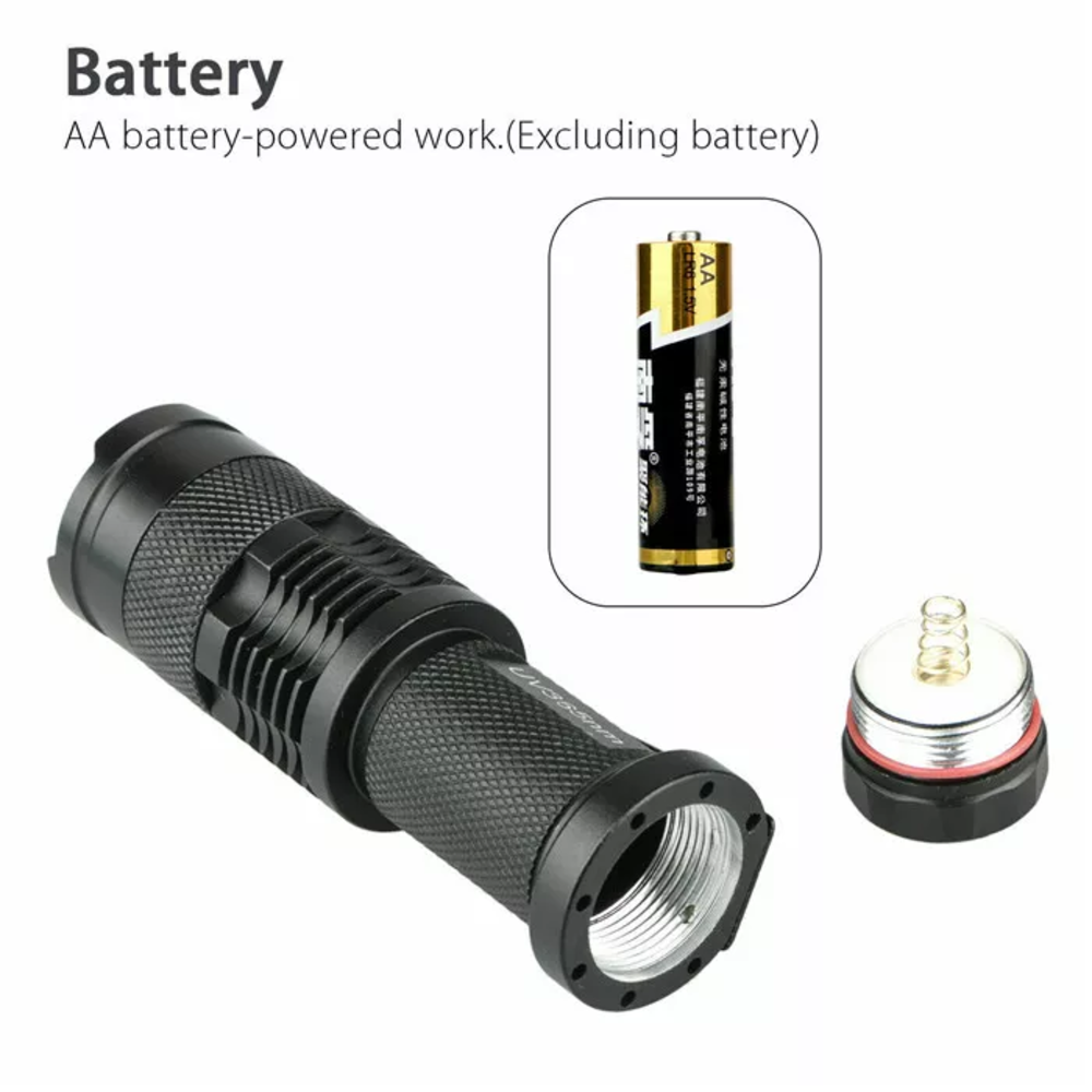 Tactical uv g700 rechargeable heavy duty hed 1km torch light