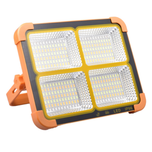 100w Led Ip65 Solar Flood Light High Quality Outdoor Lithium Battery Garden Luces ABS 6V 70 Outdoor Waterproof IP 65 Waterproof