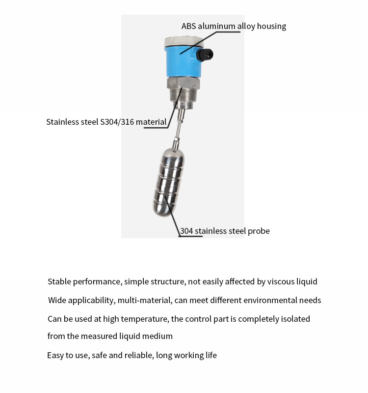 uqk three heavy waterproofing multi-point float switch water level controller for water pump