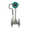 Compressed air n2 propane gas steam plug-in manufacturer Supplier vortex sanitary turbine flow meter transmitter