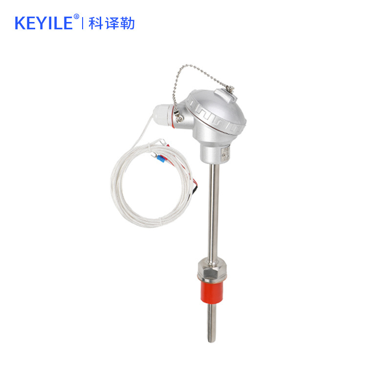 high quality cheap temperature lead wire  k/j/pt100 type flexible thermocouple probe water temperature probe