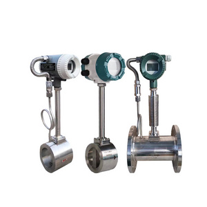 Temper And Pressure Compensation Hot Gas Steam Flowmeter Ammonia Butane Hydrogen Air flowmeter With gas split vortex flow meter