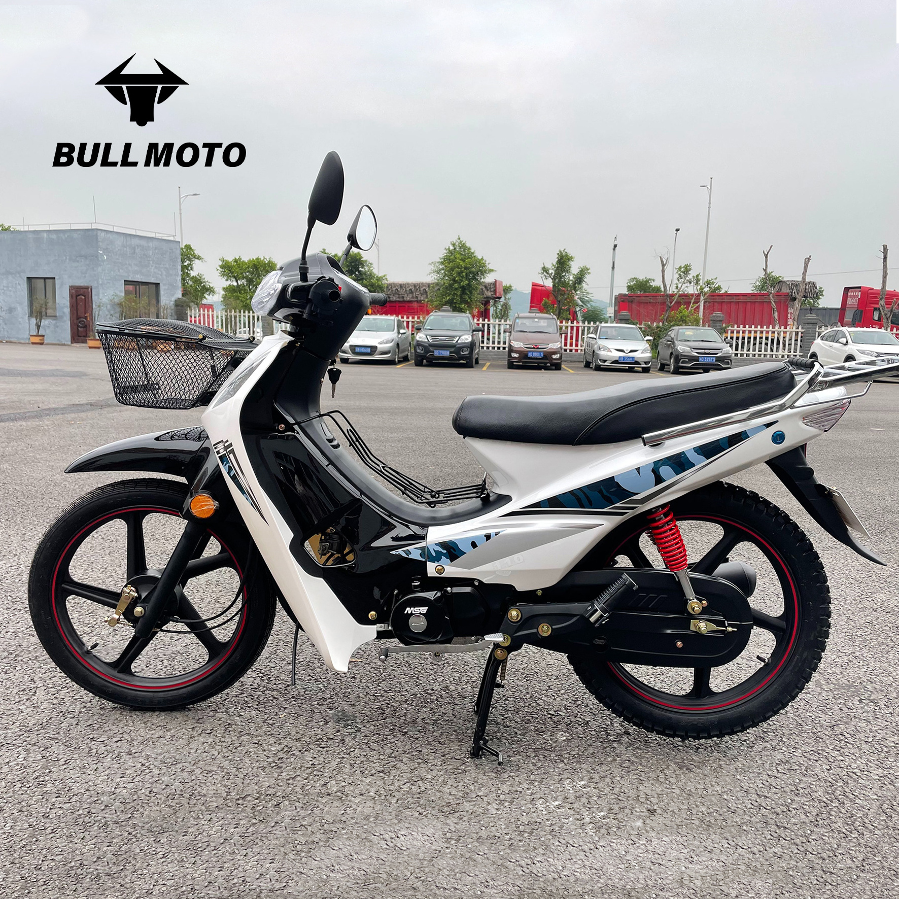 cheapest petrol ebike underbone/cub motor e 50cc super mini adult pocket bike 110cc 125cc 150cc gas moped motorcycle with pedals