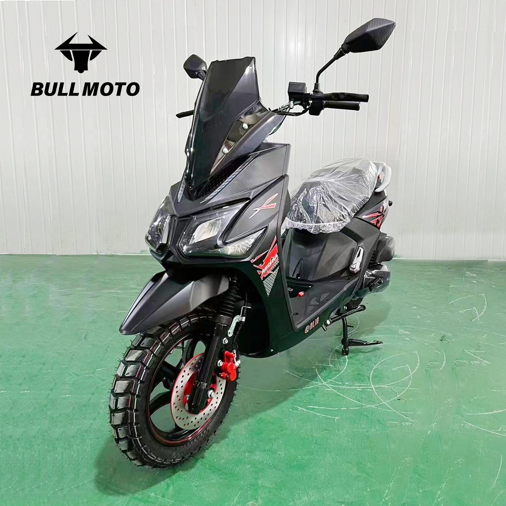 E gas motorcycle kick scooter bicycle 100cc 125cc gasoline motorized motor bike mini scooter 150cc with seat for adult 2022