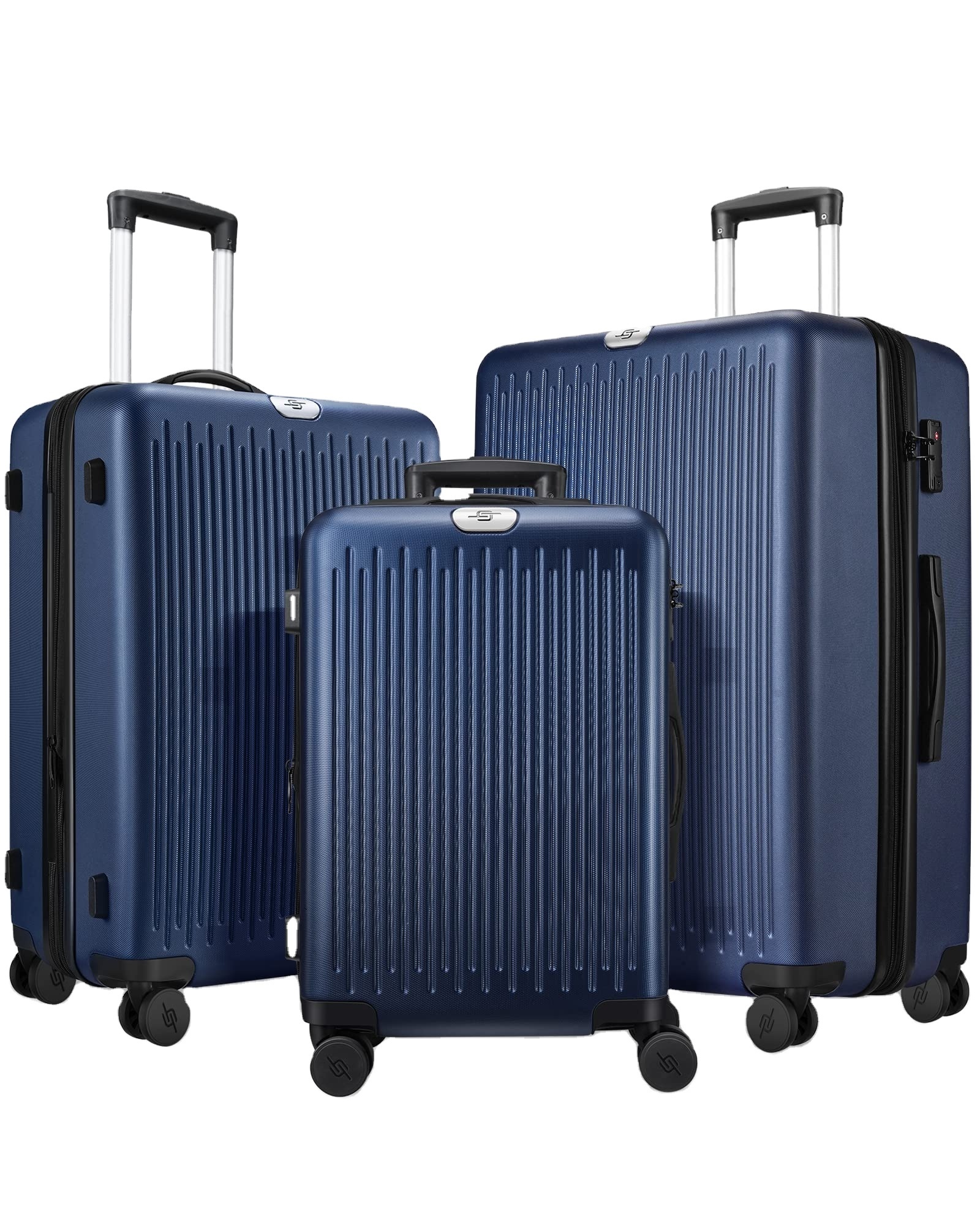 Travel Suitcase 3 piece trolley Luggage set Luggage Factory wholesale Pc unisex carry-on large capacity luggage with wheels