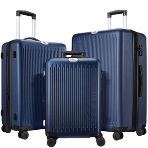 Travel Suitcase 3 piece trolley Luggage set Luggage Factory wholesale Pc unisex carry-on large capacity luggage with wheels