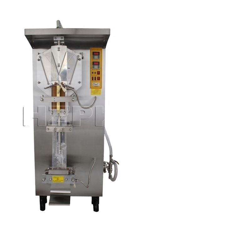 HZPK SJ-1000 50-500ml Automatic Vertical Plastic Film Liquid Sachet Water Filling Packaging Making Machine Price In Ghana