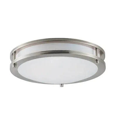 5 years Warranty 12 inch/ 14 inch/16 inch Double Ring Dimmable LED Flush Mount Ceiling Light Fixture with ETL and Energy Star