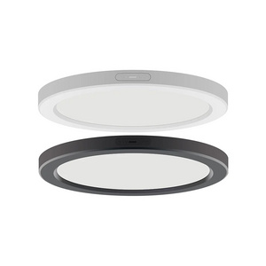 Hot Selling Black White Living Room Bedroom Kitchen 3 CCT Adjustable 5/7/9/12inch Super Slim Led Ceiling Lighting Fixture