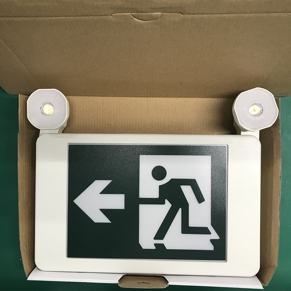 High Quality CANADA Type Led Running Man Exit  Emergency Light Sign With Runner