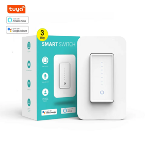 Best Selling Tuya 3 Way Smart LED Dimmable wifi light switch/Smart Wifi Wall Dimmer Light Switch  US Standard