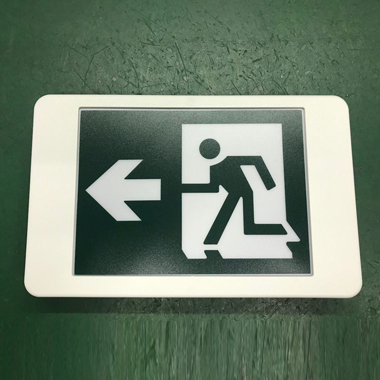 High Quality CANADA Type Led Running Man Exit  Emergency Light Sign With Runner