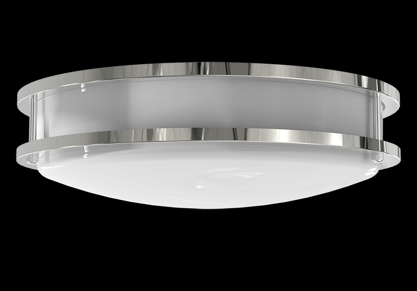 USA And Canada Stock Surface Mounted Led Light Fixtures Double Ring LED Ceiling Light