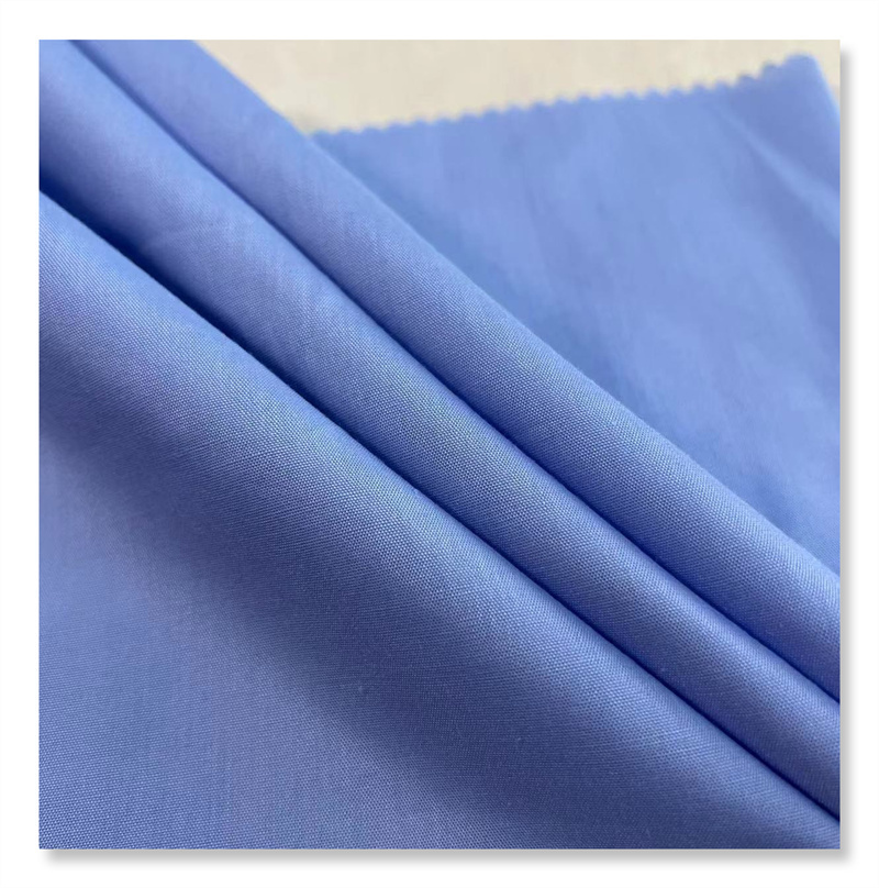 XYH 100% cotton solid dyed poplin muslin fabrics for clothing telas de algodon 100%