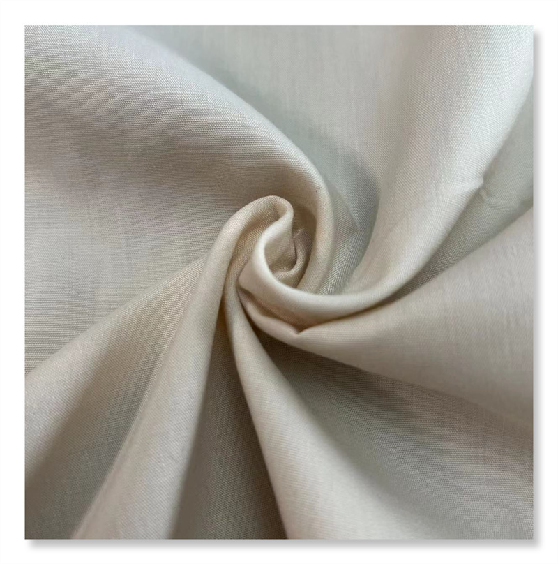 XYH 100% cotton solid dyed poplin muslin fabrics for clothing telas de algodon 100%