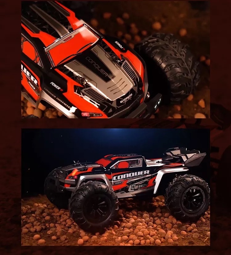 JJRC SCY-16102 2.4g Off-Road Big Wheel Electric 4WD 38km/h With LED Headlights High Speed Remote Control Car For Birthday Gifts