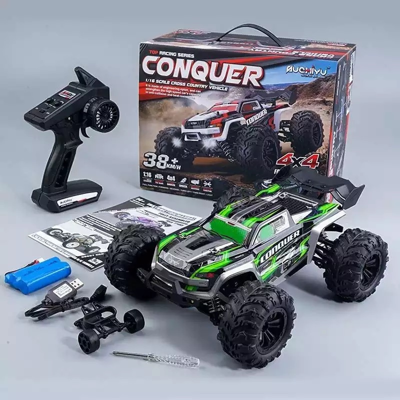 JJRC SCY-16102 2.4g Off-Road Big Wheel Electric 4WD 38km/h With LED Headlights High Speed Remote Control Car For Birthday Gifts