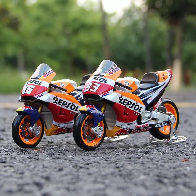 Hot Selling Maisto Repsol Hond a Moto GP #26 #93 Race Car 1:18 Diecast Motorcycle Simulation Alloy Motorcycle Model