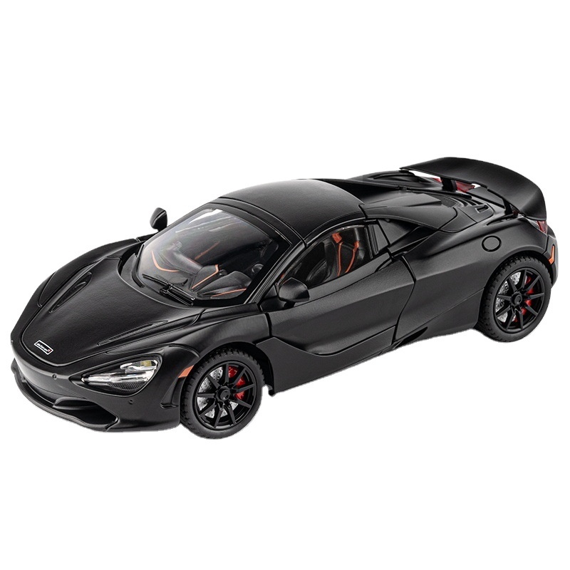 CHEZHI 1:24 Mclaren-720s Light And Sound Pull Back Super Sport Car Diecast toys Car Alloy Car Metal Model