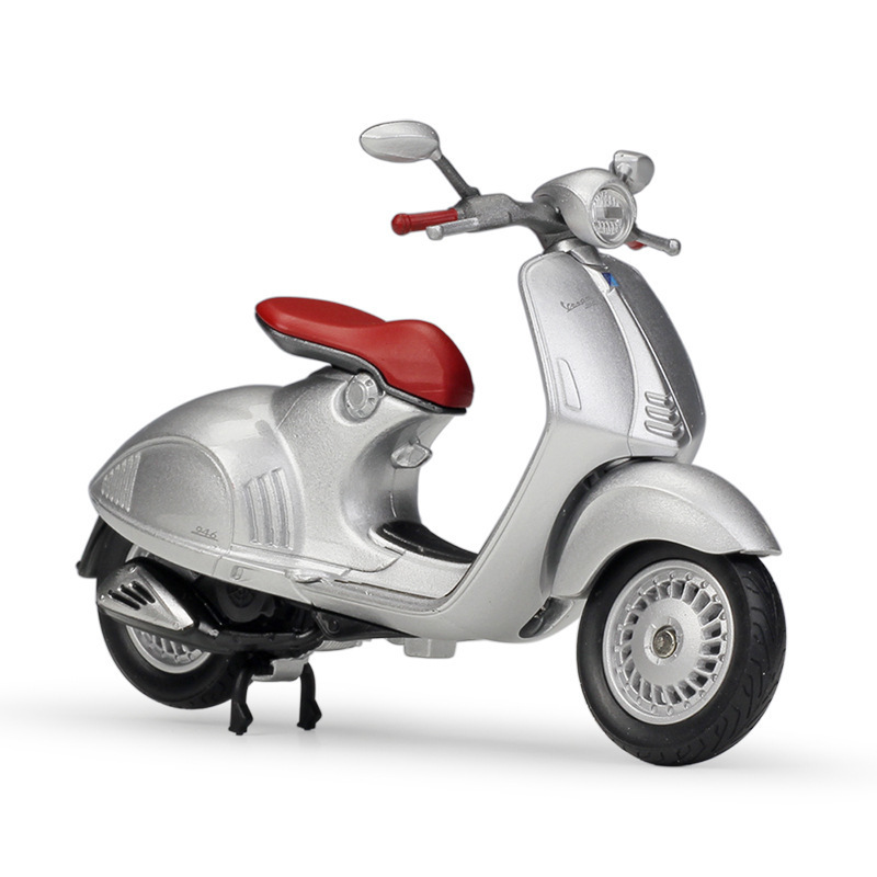 Hot Selling Welly VESPA 946 2014 1:18 Diecast Motorcycle Simulation Alloy Motorcycle Model