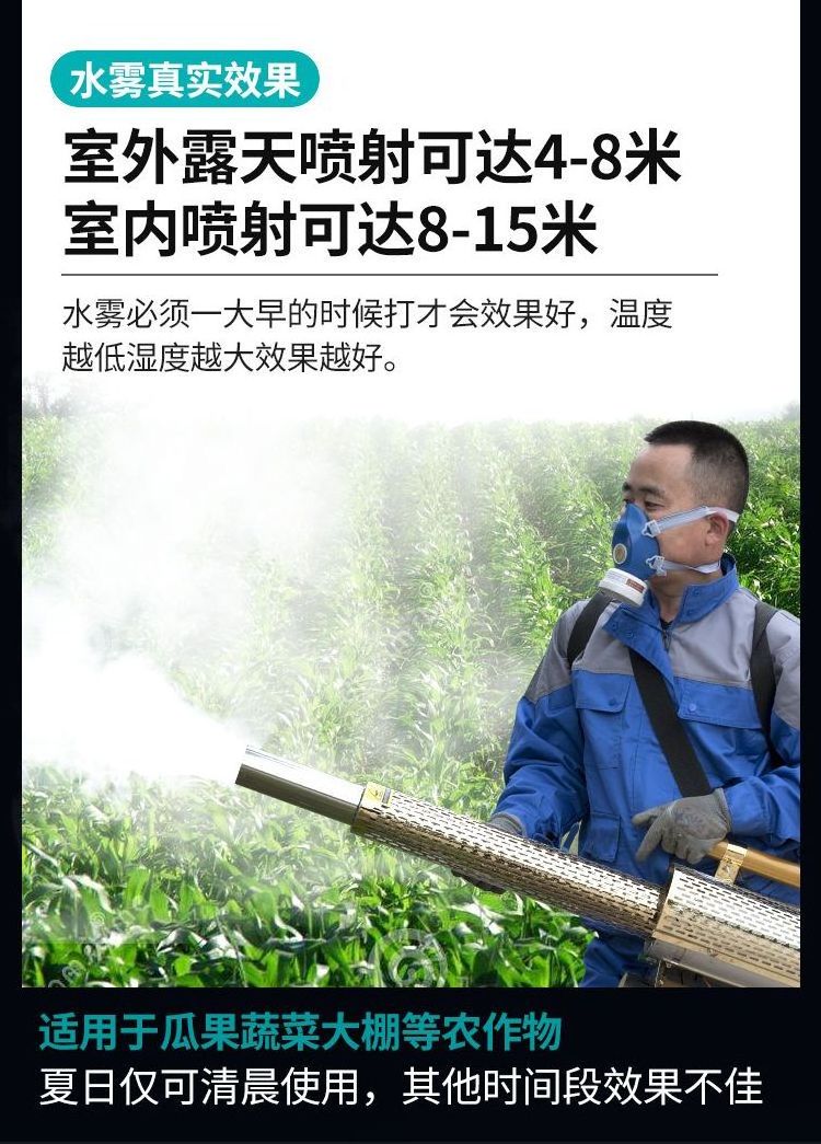 Gasoline Version Electric Agriculture Spray Petrol Engine Sprayer Machine Agricultural fog machine thermal fogger machine