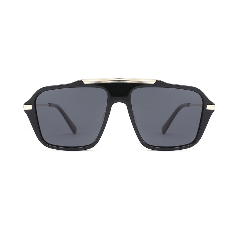 ACETATE Sunglasses High Quality Hand Polished TAC Acetate Polarized Men Sun Glasses Sunglasses Large Frame Sunglasses