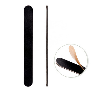 Custom Stainless Steel Nail File Removable Sandpaper Sanding Replacement Nail file