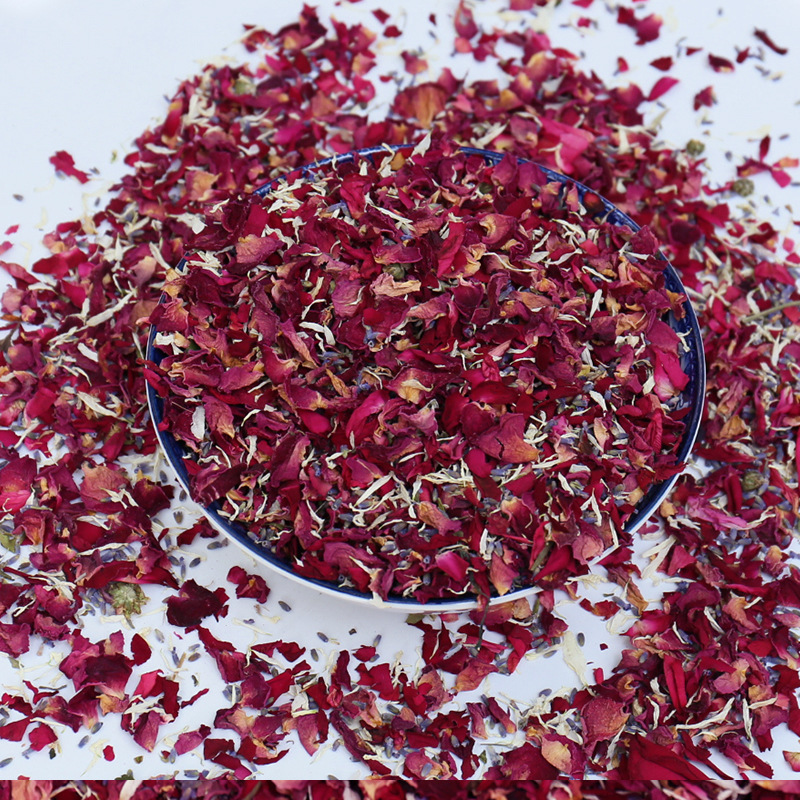 A-mazon Confetti Natural Rose Petals Dried Confetti Real Flower Petals For Wedding Valentine's Day Party Decoration